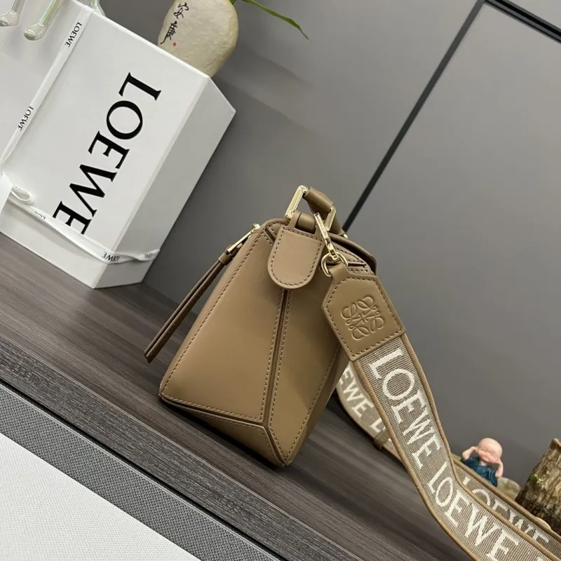 Alternative view of LOEWE Brown Leather Crossbody Handbag