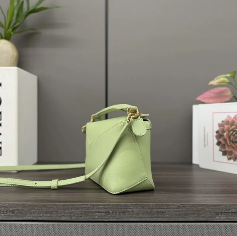 Alternative view of Loewe Light Green Mini Crossbody Handbag