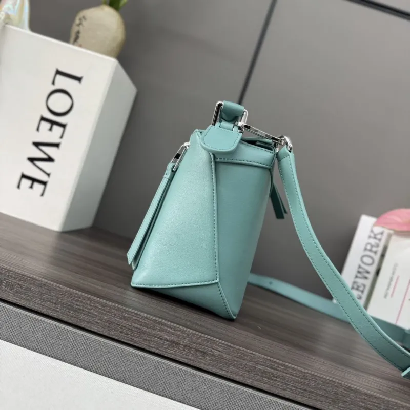 Alternative view of LOEWE Mint Blue Leather Handbag 303