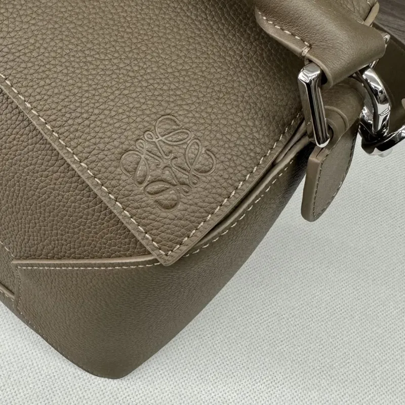 Loewe Taupe Puzzle Shoulder Bag 305 - Image 5