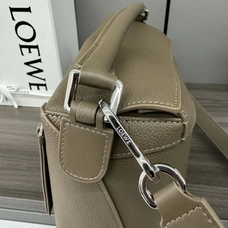 Loewe Taupe Puzzle Shoulder Bag 305 - Image 7