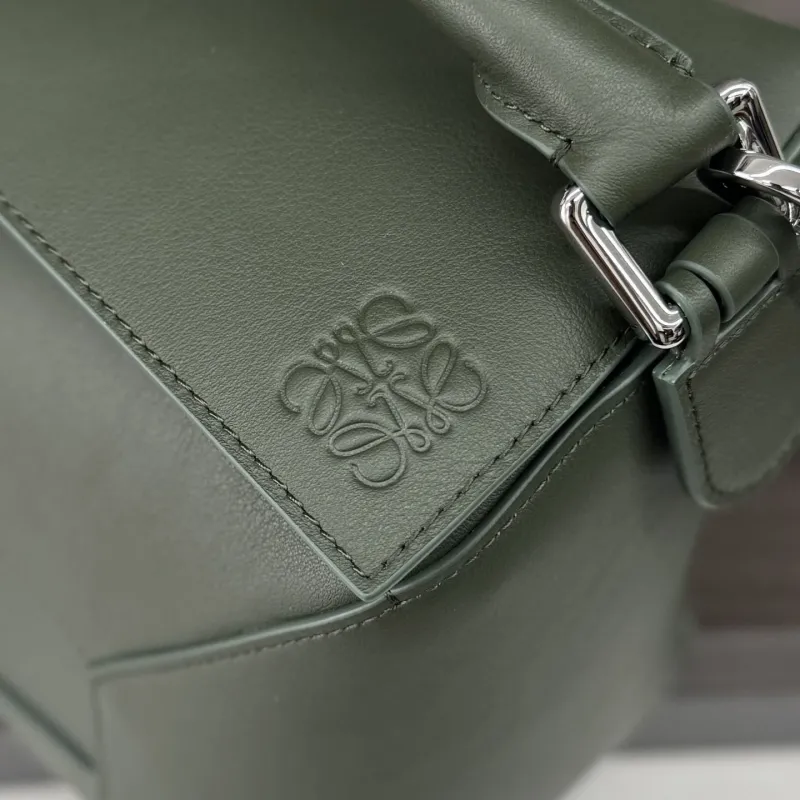 Loewe Puzzle Shoulder Bag Dark Green 308 - Image 5