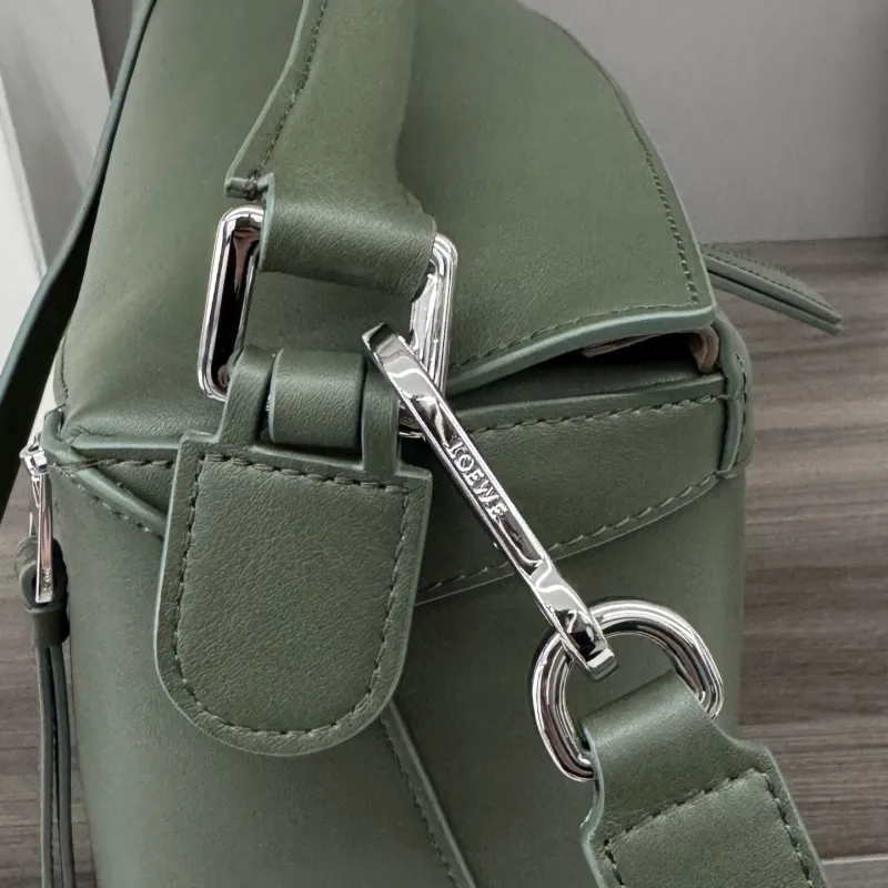 Loewe Puzzle Shoulder Bag Dark Green 308 - Image 7
