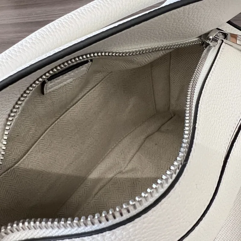 LOEWE White Puzzle Crossbody Bag 312 - Image 8