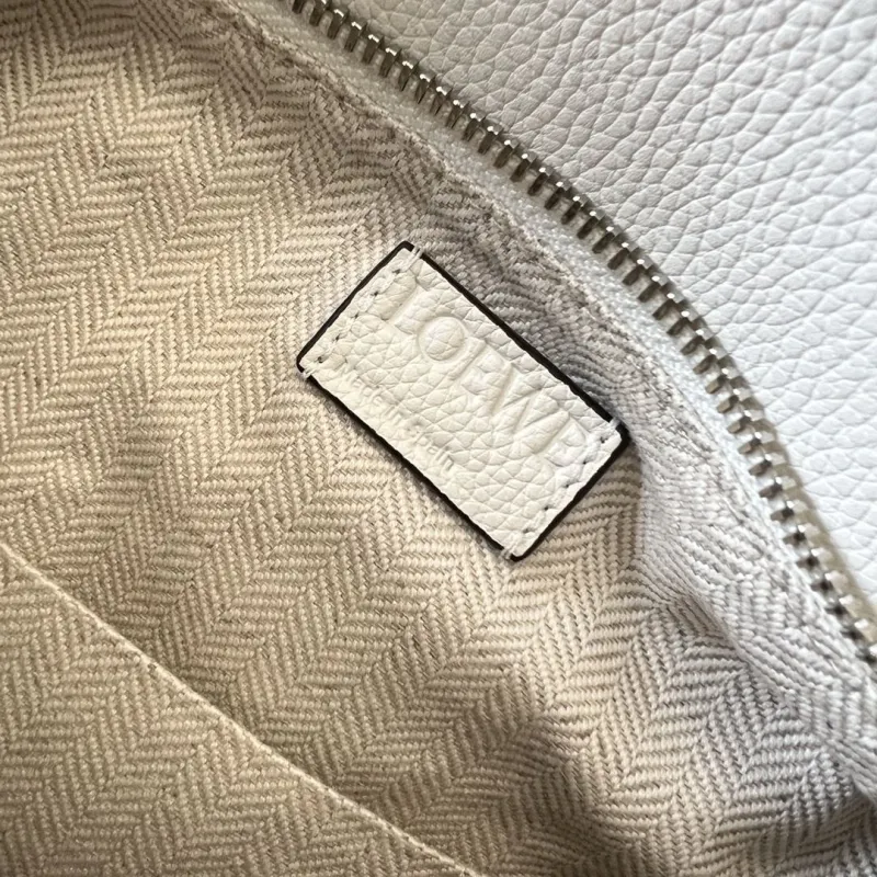 LOEWE White Puzzle Crossbody Bag 312 - Image 9