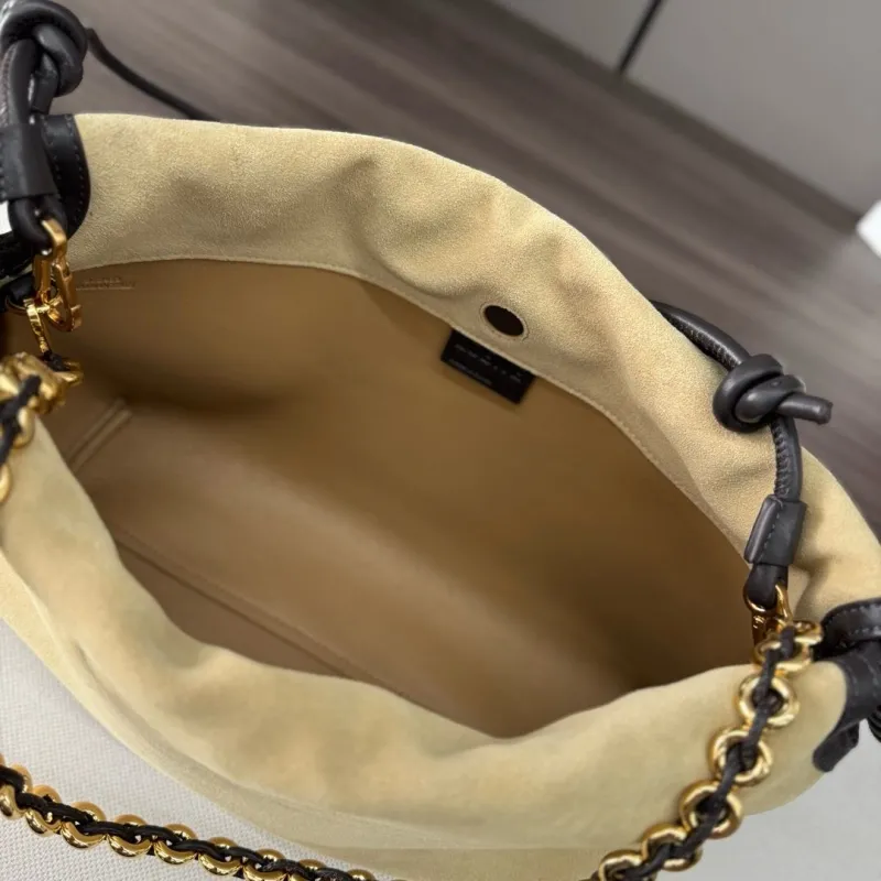 Loewe Beige Drawstring Bucket Bag 315 - Image 8