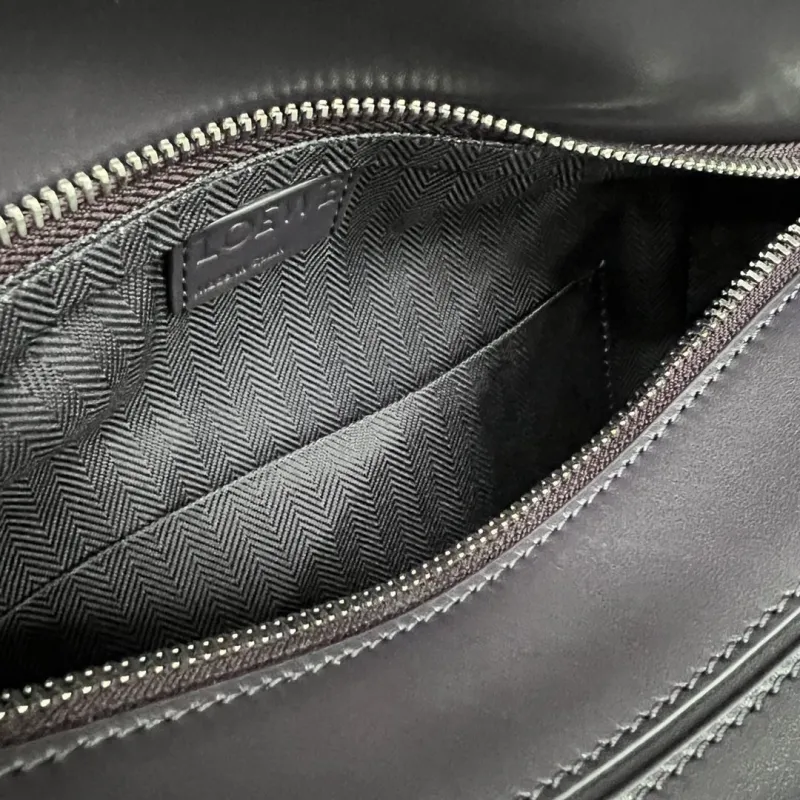 LOEWE Puzzle Dark Purple Shoulder Bag 316 - Image 8