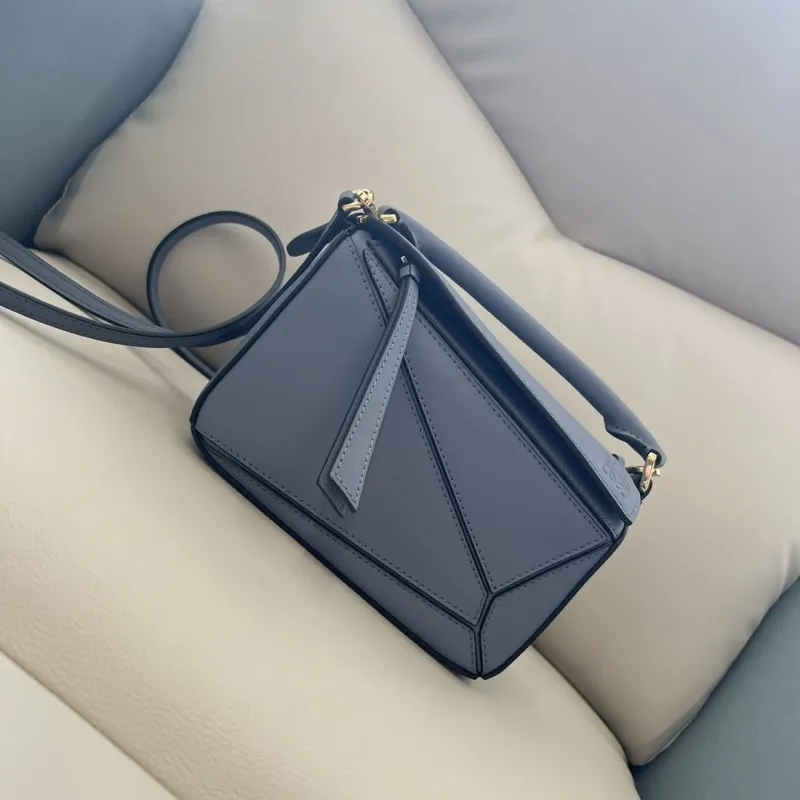 Loewe Gray Puzzle Crossbody Bag 317