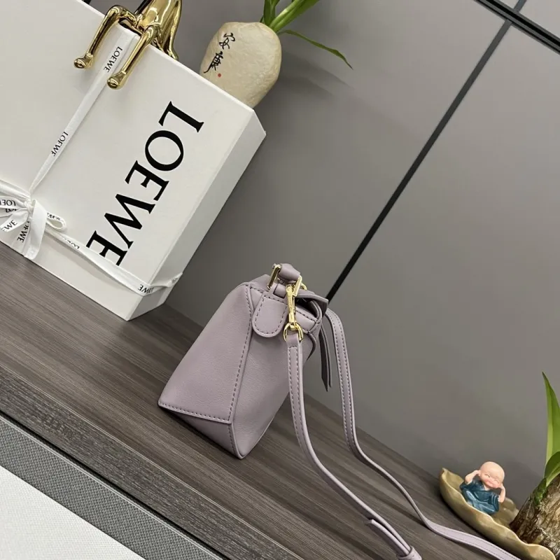 Alternative view of LOEWE Lavender Crossbody Handbag 319