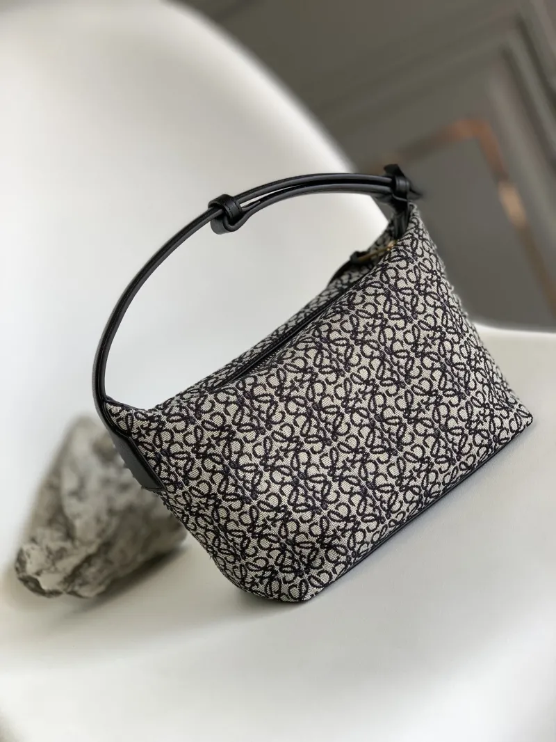 Loewe Anagram Jacquard Shoulder Bag 326 - Image 3