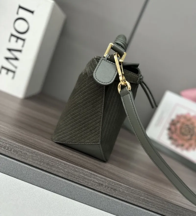 Alternative view of Loewe Dark Green Crossbody Handbag 330