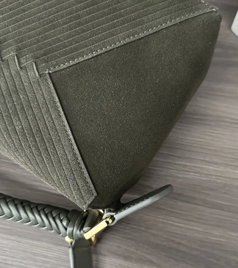 Loewe Dark Green Crossbody Handbag 330 - Image 7