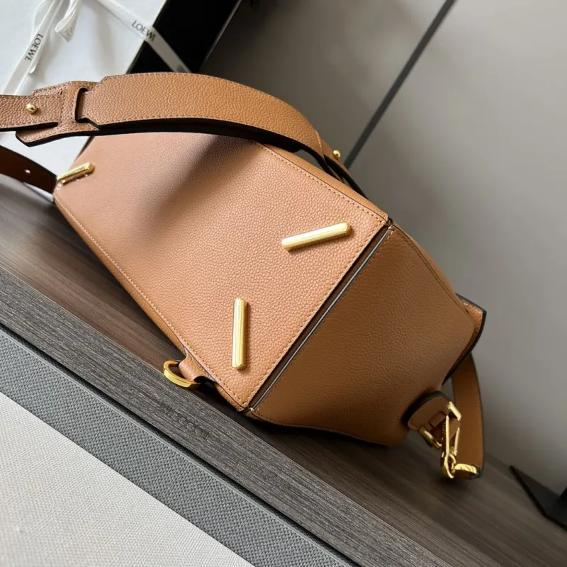 Alternative view of Loewe Tan Leather Handbag 343
