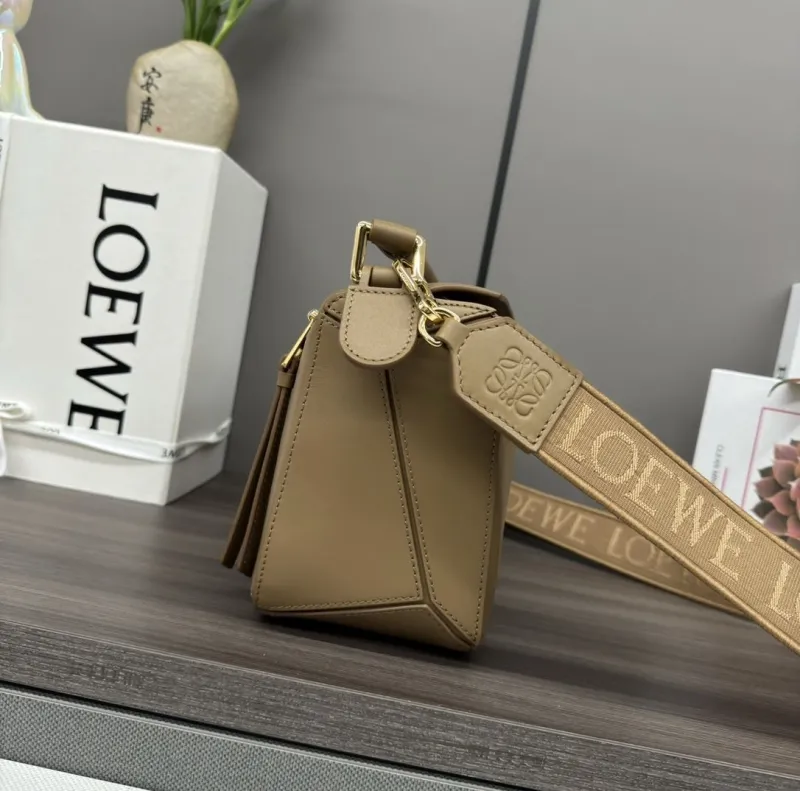 Alternative view of Loewe Brown Leather Crossbody Handle Bag