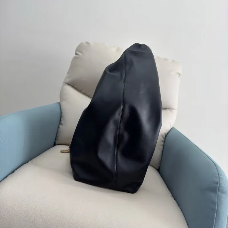 Alternative view of LOEWE Black Leather Hobo Bag