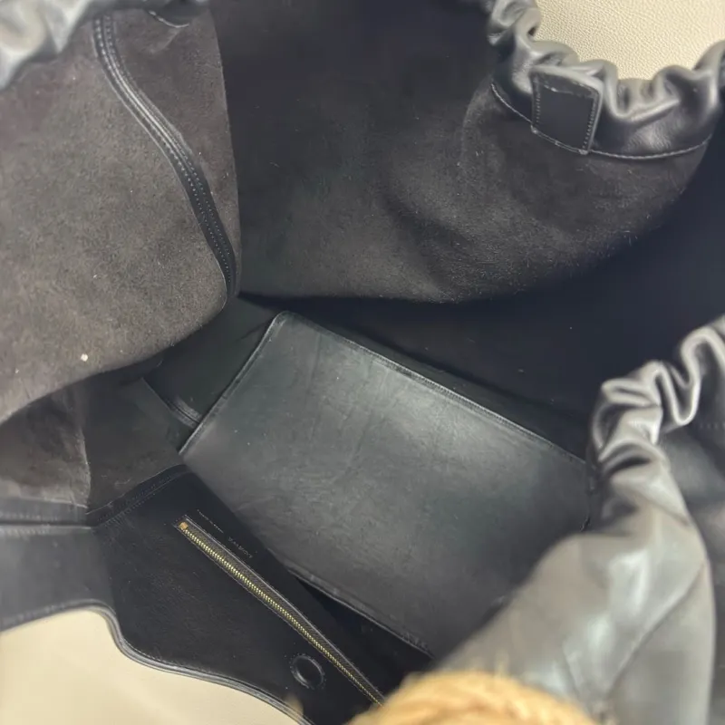 LOEWE Black Leather Hobo Bag - Image 9