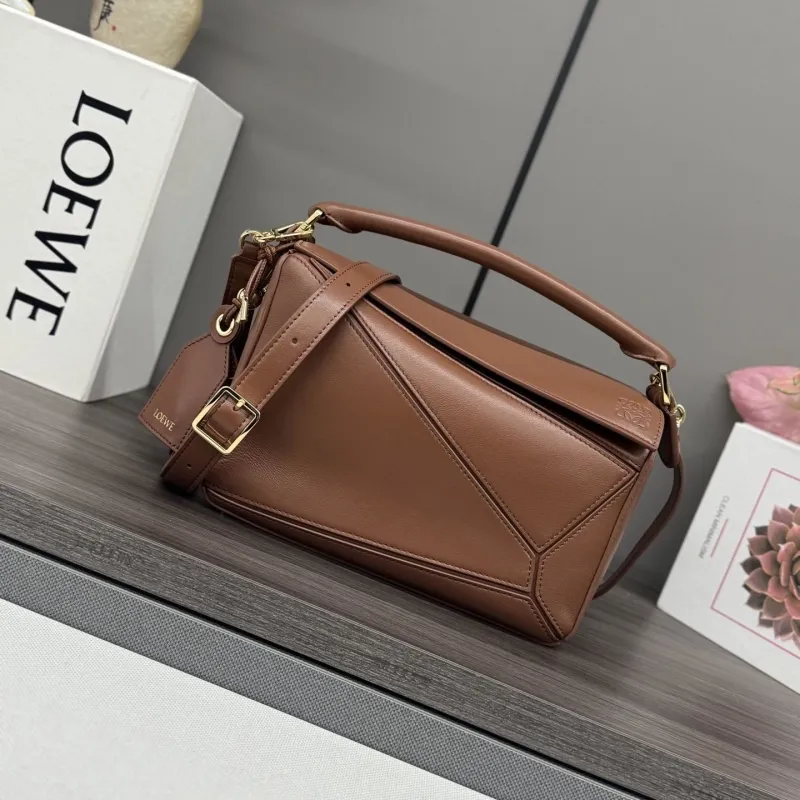 LOEWE Brown Leather Handbag 363