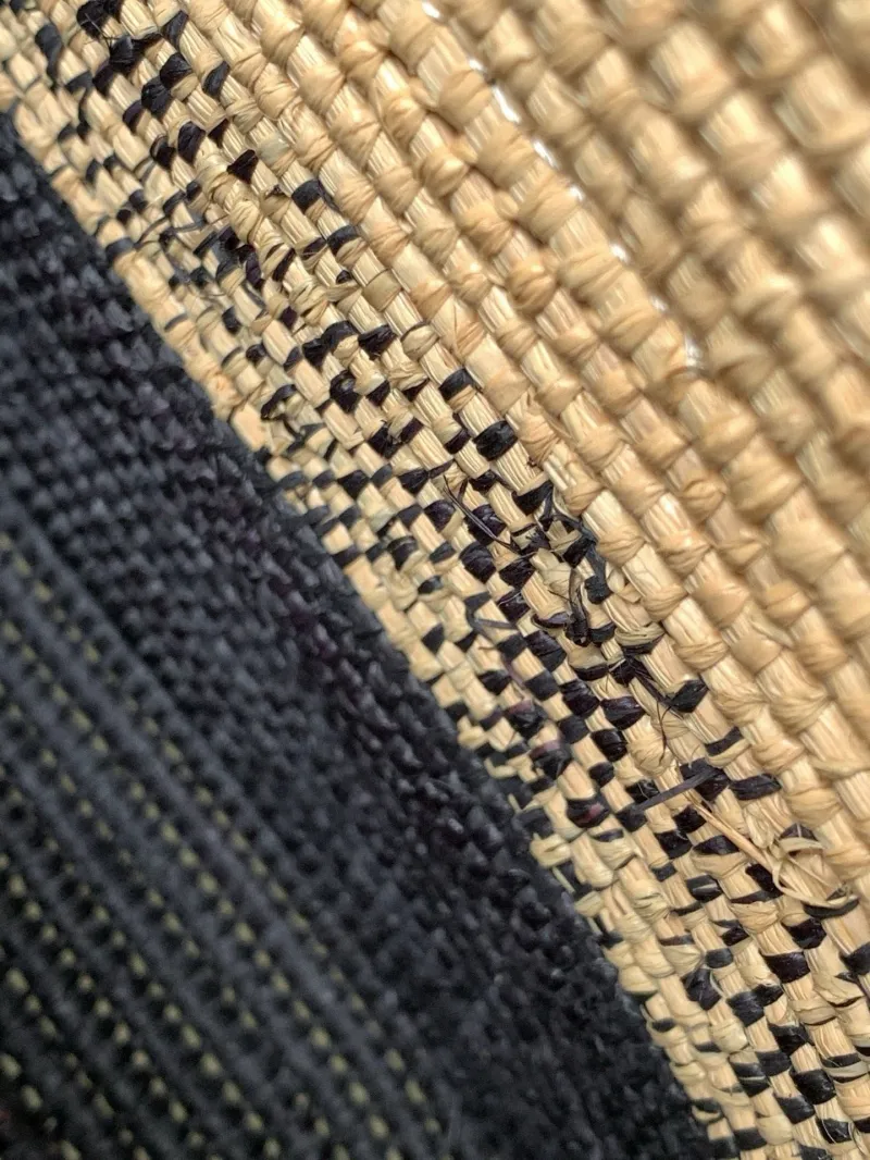 LOEWE Two-Tone Woven Tote Bag - Image 7