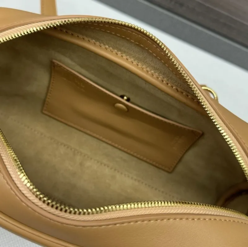 Loewe Tan Leather Crossbody Handbag 376 - Image 8