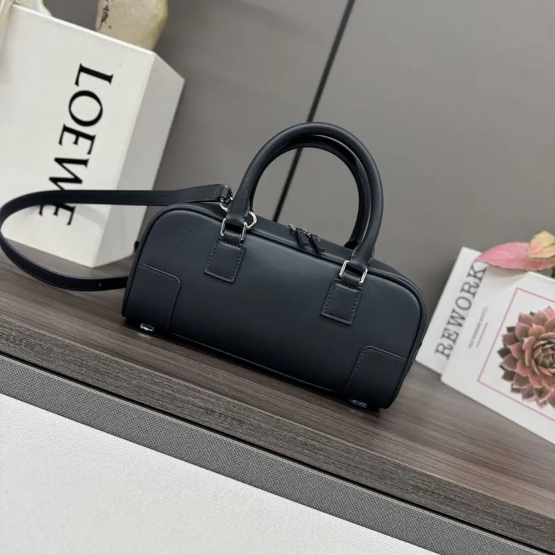 Loewe Dark Gray Handle Crossbody Bag 377 - Image 3