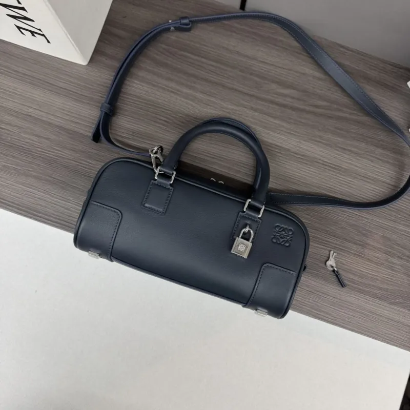 Loewe Dark Gray Handle Crossbody Bag 377 - Image 5