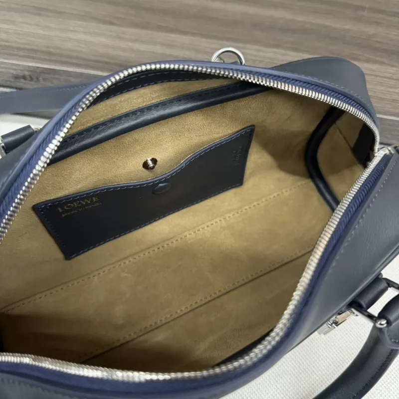 Loewe Dark Gray Handle Crossbody Bag 377 - Image 8