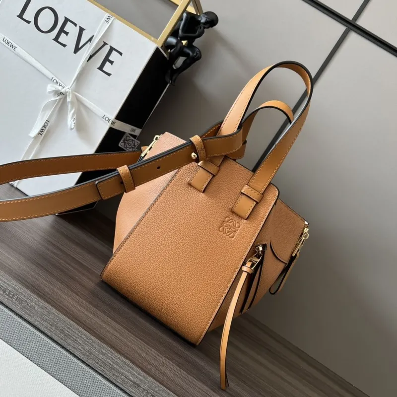 Alternative view of Loewe Tan Leather Handle Bag 381