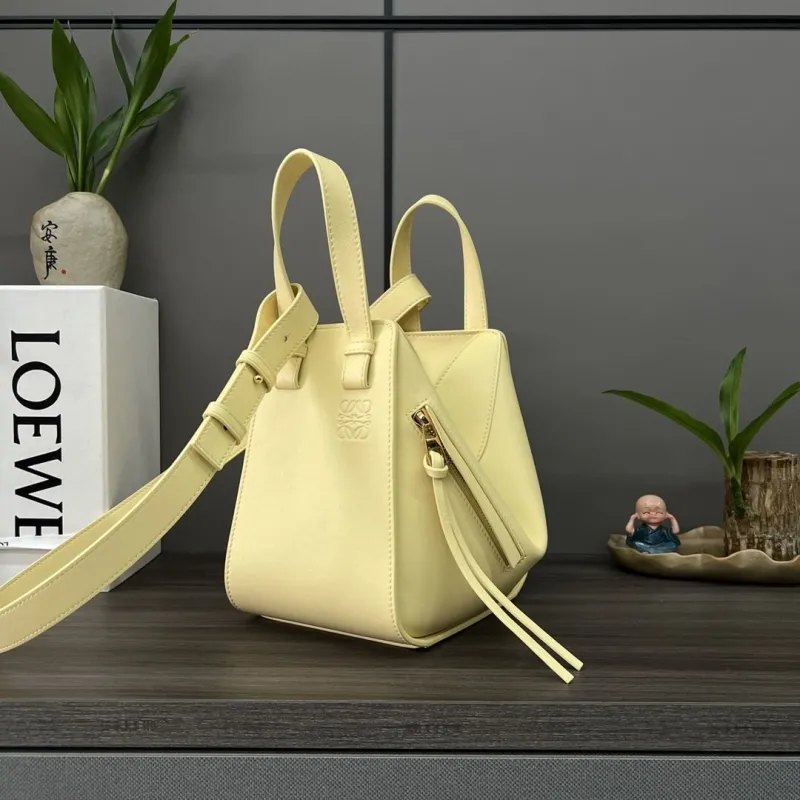Loewe Pale Yellow Small Crossbody Handbag 384