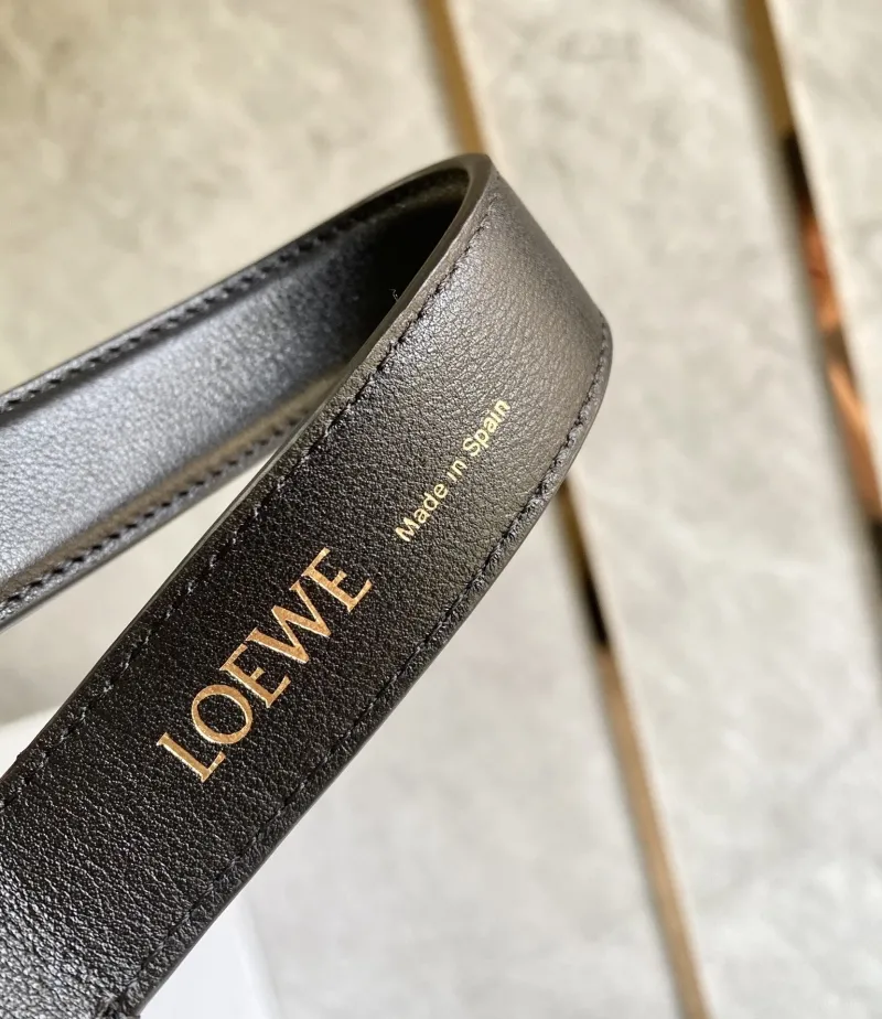 Loewe Anagram Hobo Bag Beige Black 402 - Image 9