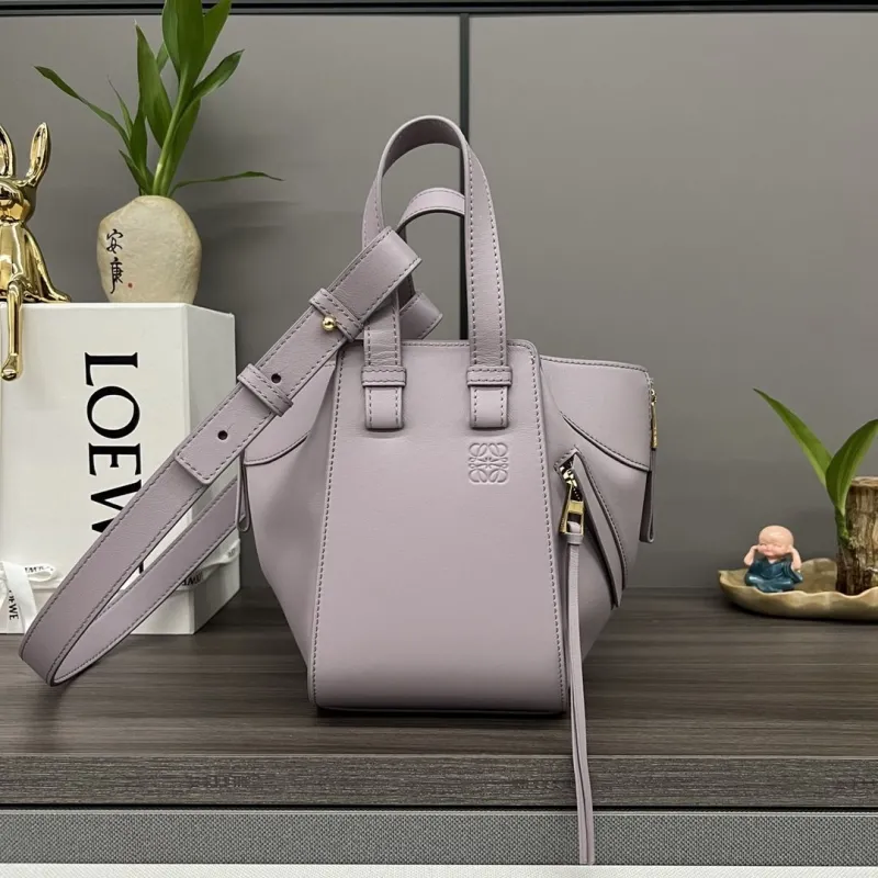 Alternative view of LOEWE Lavender Leather Handbag 415