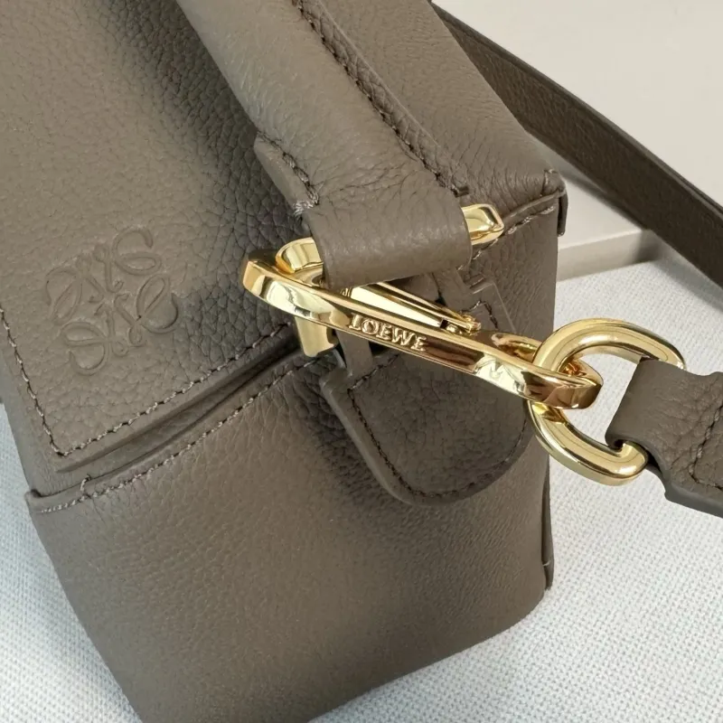 Loewe Taupe Puzzle Shoulder Bag 423 - Image 7