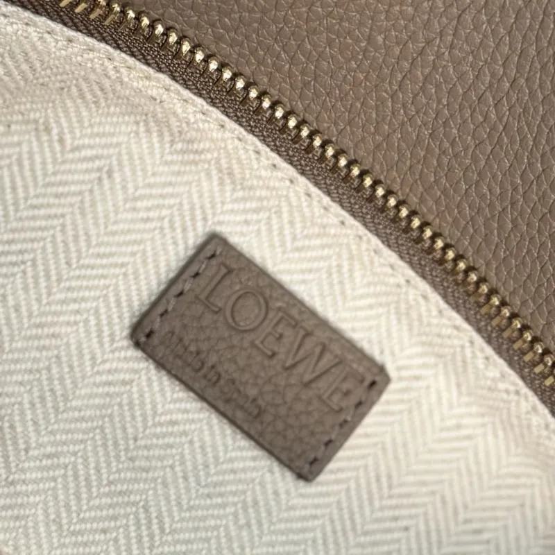 Loewe Taupe Puzzle Shoulder Bag 423 - Image 9