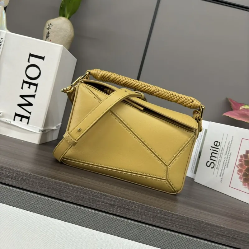 Loewe Yellow Leather Crossbody Bag 426