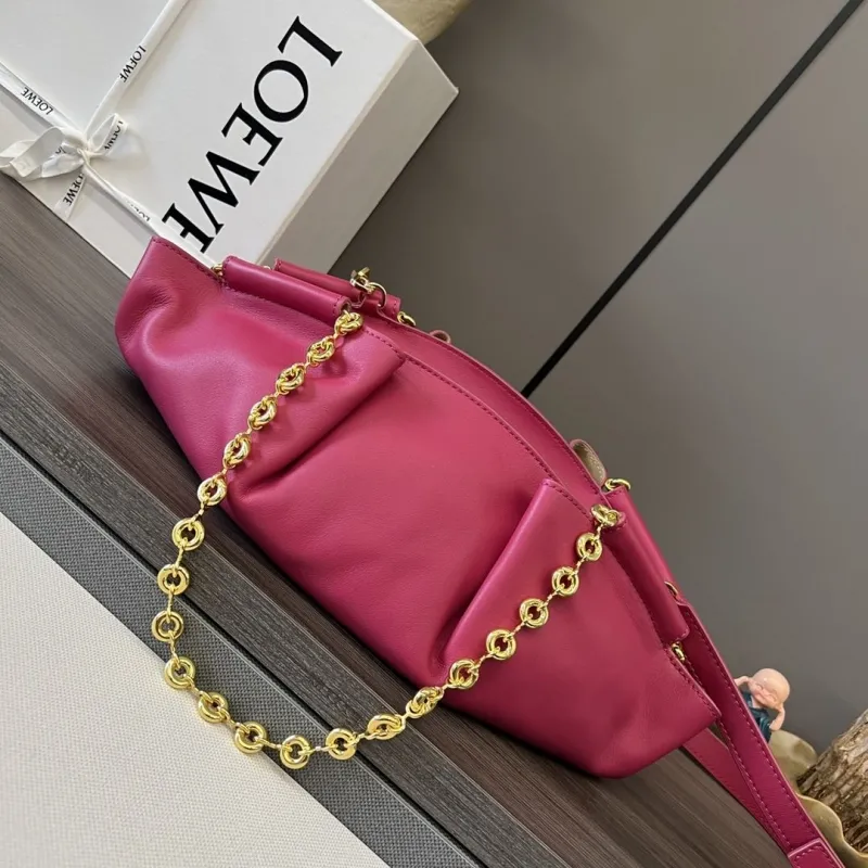 LOEWE Fuchsia Crossbody Bag 437 - Image 3
