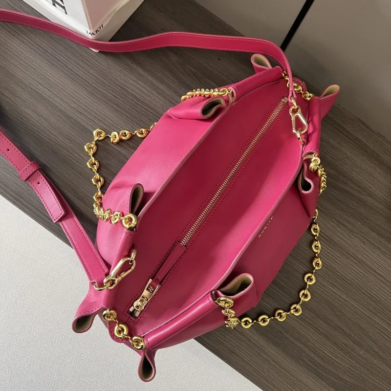 LOEWE Fuchsia Crossbody Bag 437 - Image 7