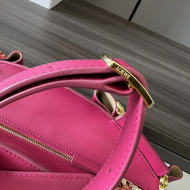 LOEWE Fuchsia Crossbody Bag 437 - Image 8
