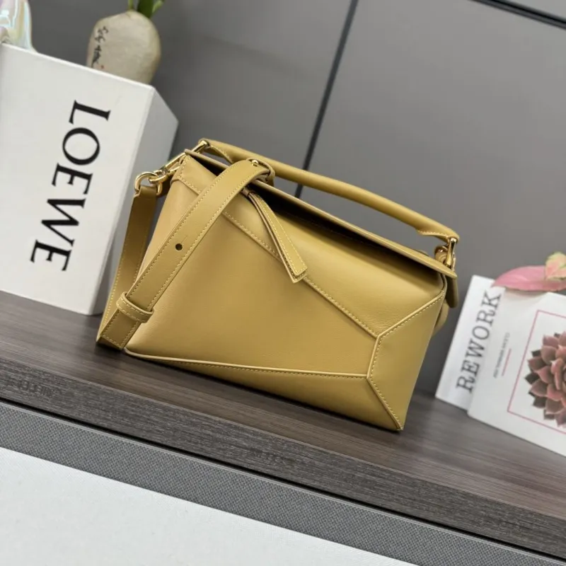 LOEWE Yellow Crossbody Handbag 444