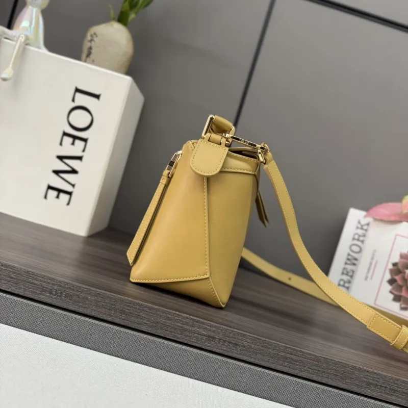 Alternative view of LOEWE Yellow Crossbody Handbag 444