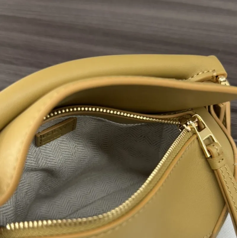 LOEWE Mustard Yellow Mini Crossbody Bag 445 - Image 8