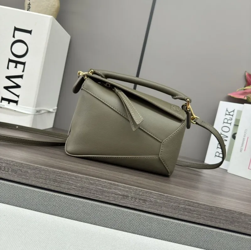 Loewe Olive Green Crossbody Bag 447