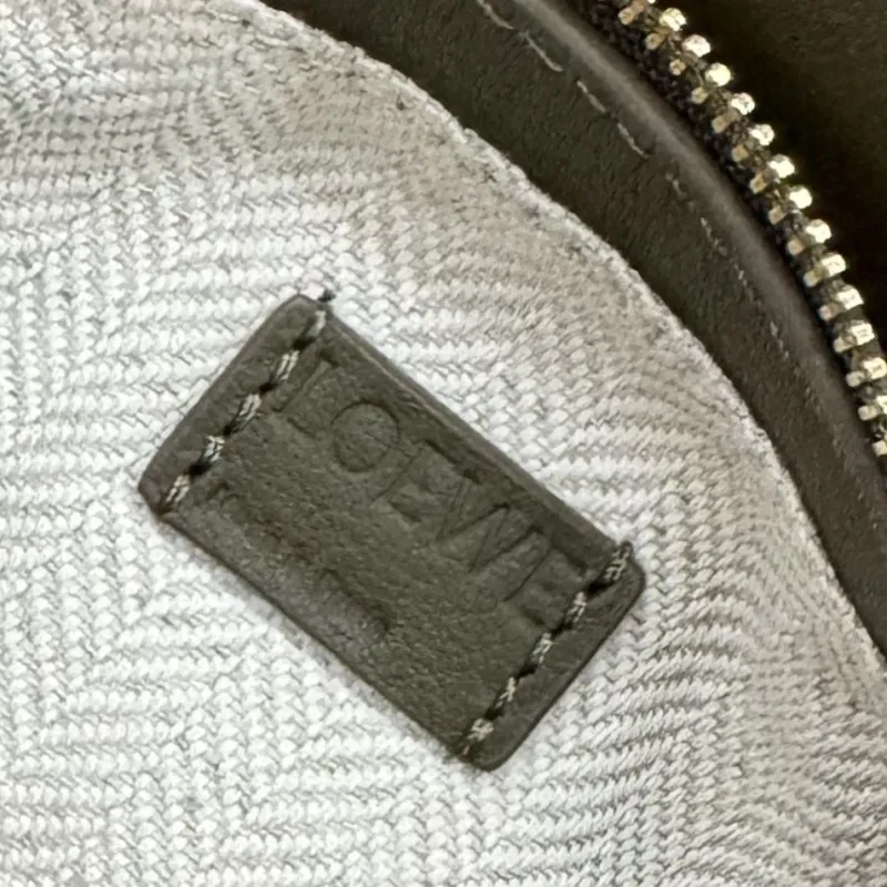 Loewe Olive Green Crossbody Bag 447 - Image 9