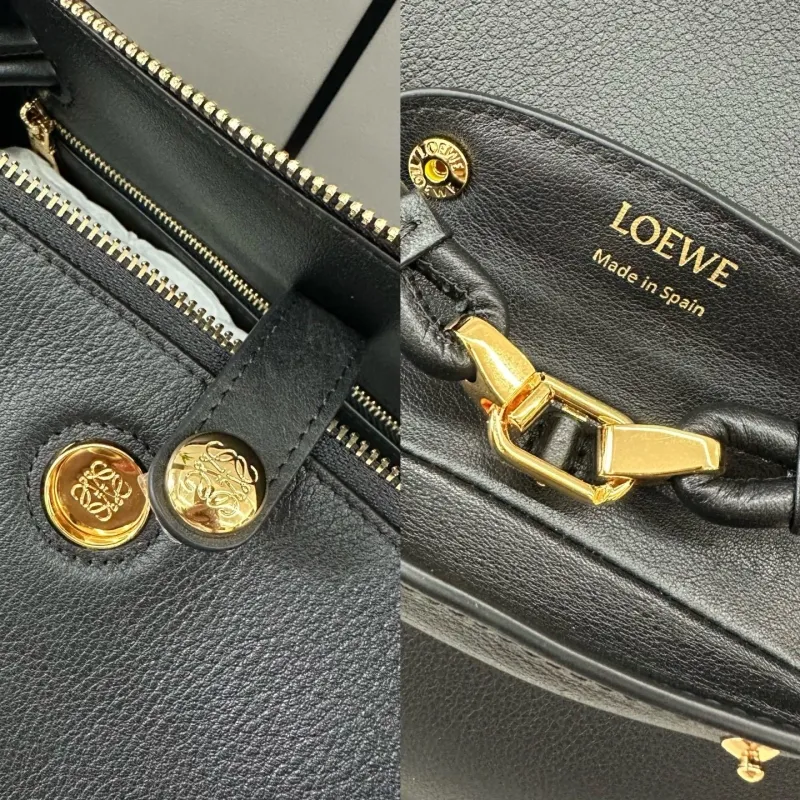 LOEWE Black Handle Bag 455 - Image 6