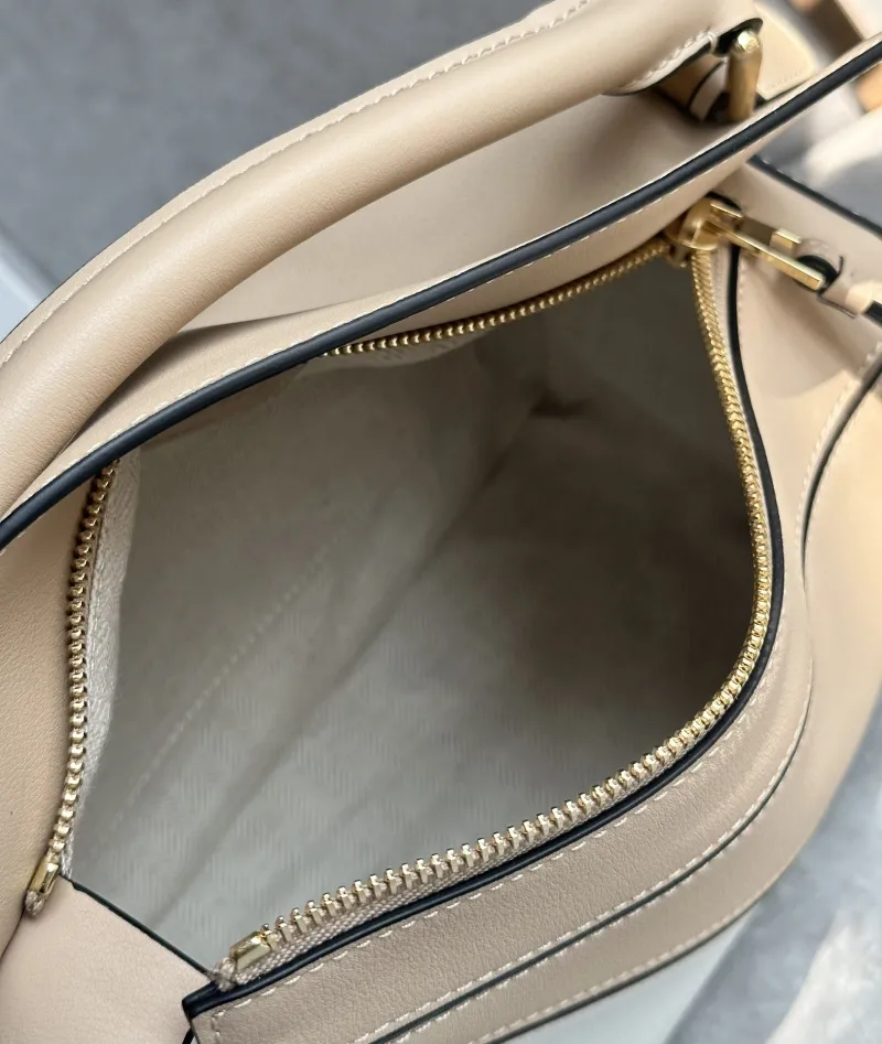 LOEWE Beige White Puzzle Crossbody Handbag 498 - Image 6