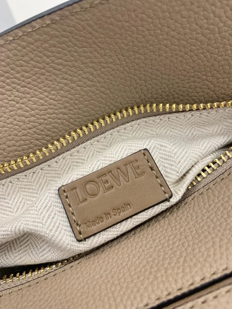 LOEWE Beige Puzzle Handbag 500 - Image 8