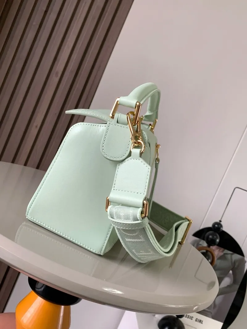 Alternative view of Loewe Mint Green Puzzle Handle Bag 507