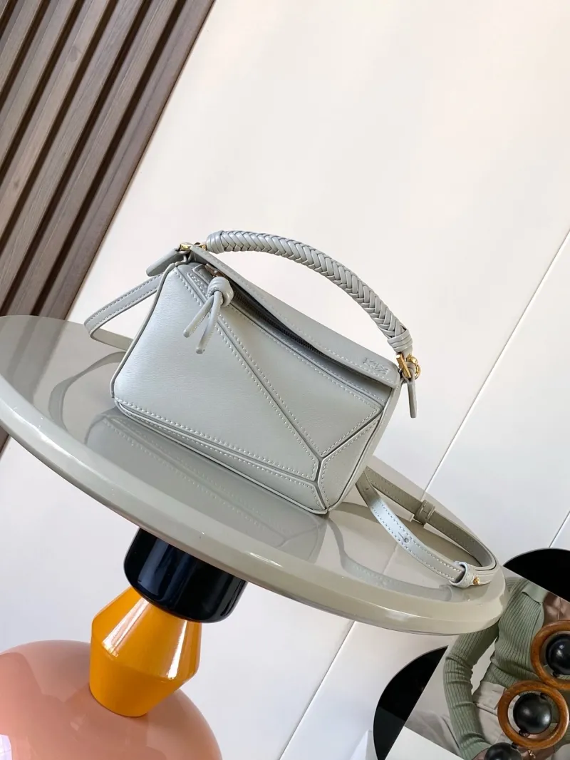 Loewe Light Gray Mini Crossbody Bag 510