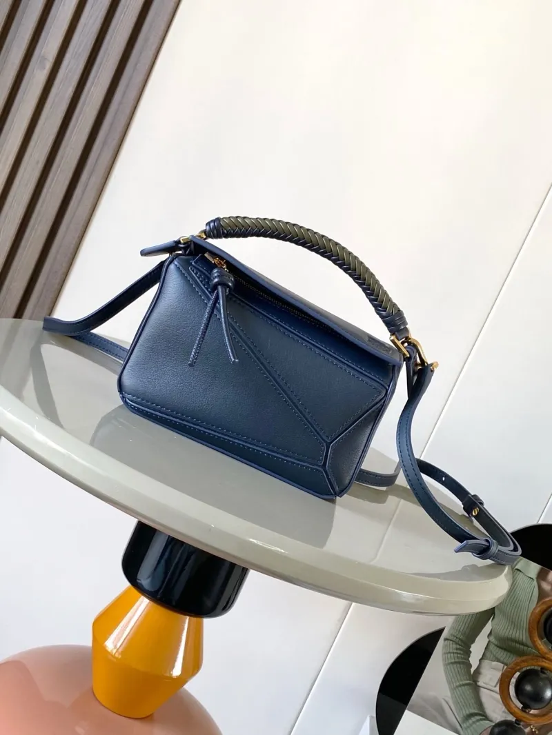 Loewe Navy Blue Small Crossbody Bag 511