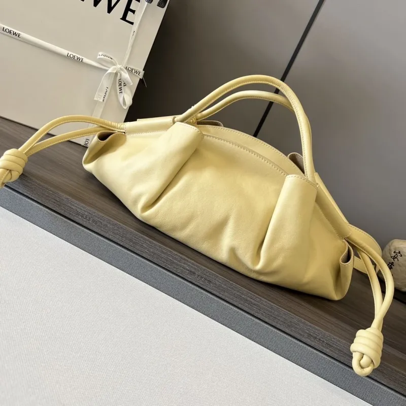 LOEWE Pale Yellow Shoulder Bag 533 - Image 3
