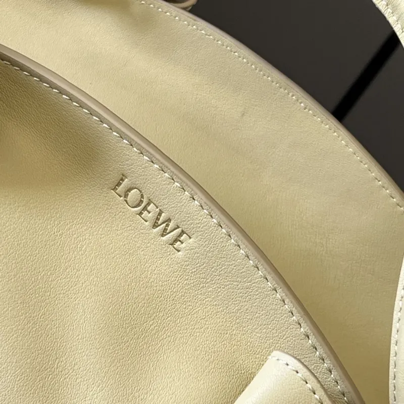 LOEWE Pale Yellow Shoulder Bag 533 - Image 6