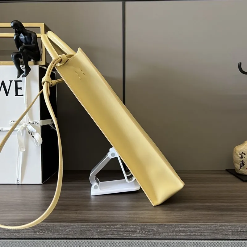 Alternative view of LOEWE Pale Yellow Tote Bag 542